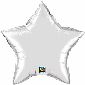 Silver Mylar Balloon, 20"